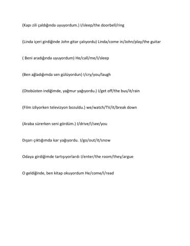 When clause translation from Turkish to English