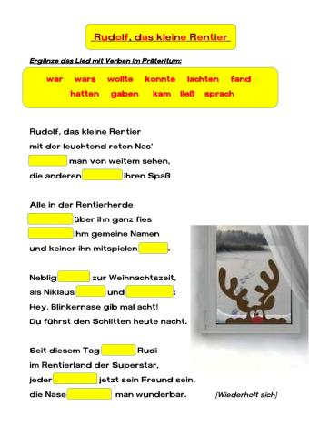 Rudolf, das kleine Rentier