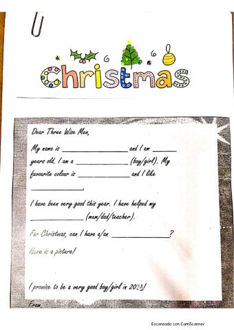 Christmas letter