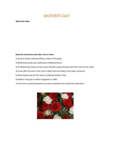 Mother's Day Listening