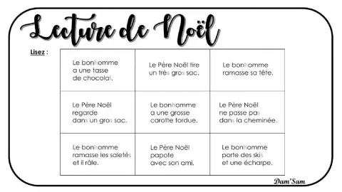Lecture de Noël