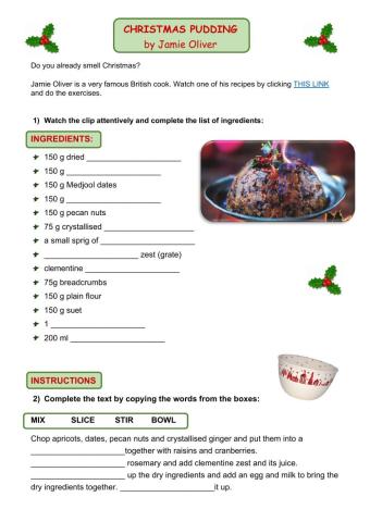 Christmas Pudding by Jamie Oliver