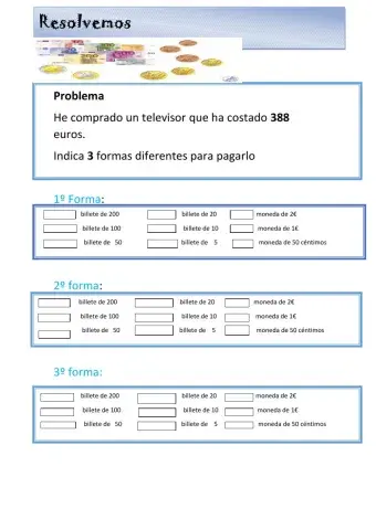 Resolvemos problemas y operaciones