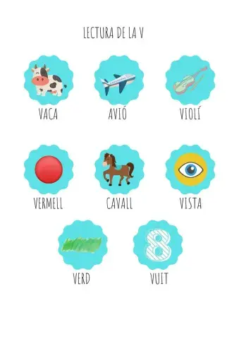 Lectura lletra V