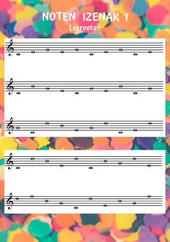 Noten izenak 1