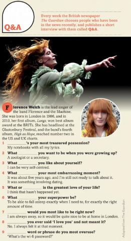 EF4 B2 1A Question formation G SB6