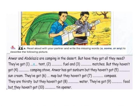 Camping countable and uncountable