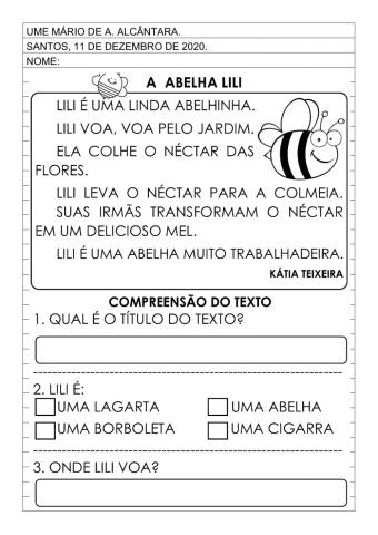 Interpretação de texto