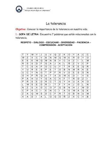 Que tan tolerante eres