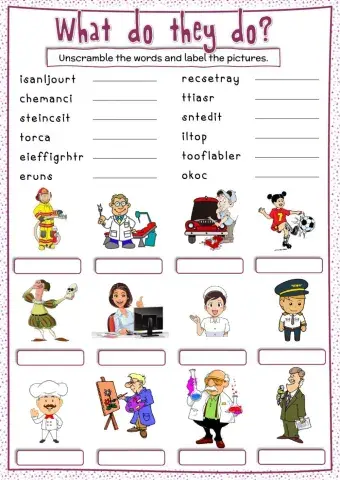 Jobs - What do they do?