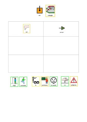 Comportamiento en el colegio