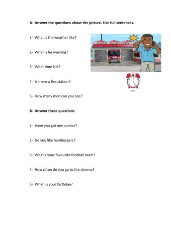 Look at the picture and answer