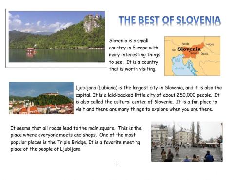 The best of Slovenia