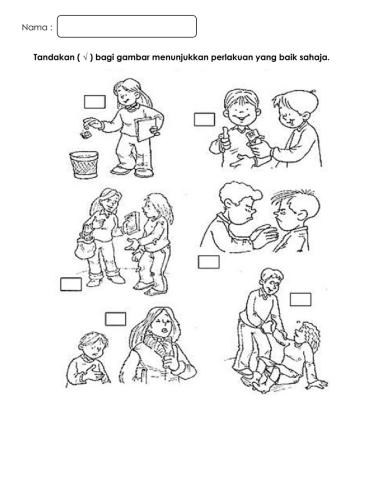 Pendidikan Moral - Perlakuan yang baik