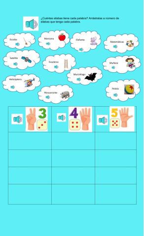 Conciencia de silaba