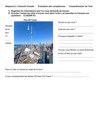 Evaluation CO aménagée CN Tower