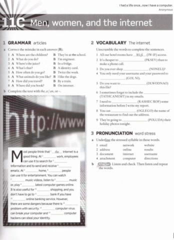 11 c- MEN, WOMEN, AND THE INTERNET
