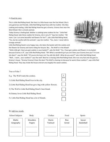 Kids Three Final Exam