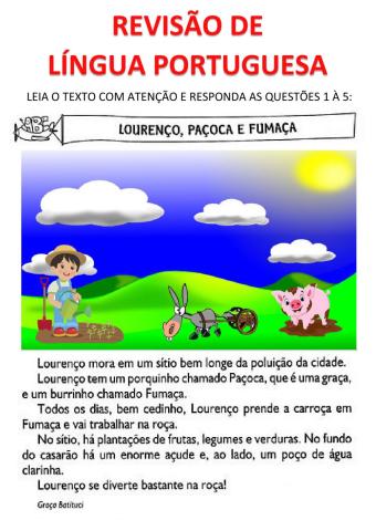 Revisão de Língua Portuguesa