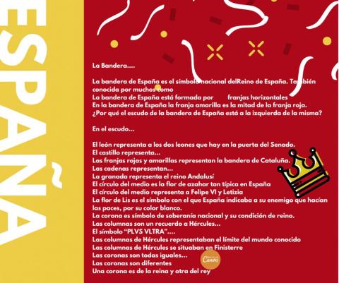 Art. 1 Constitución Española La Bandera