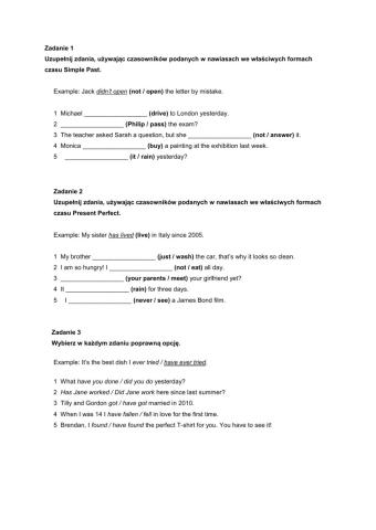 Egzamin ósmoklasisty Unit 3