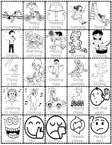 4.4. Free Time - Action Verbs