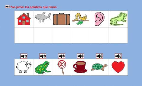 Palabras que riman 1
