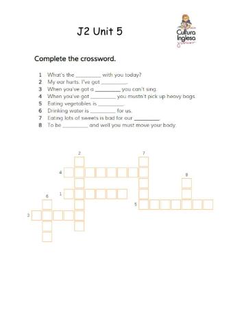 J2 U5 Crossword
