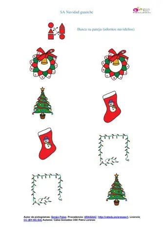 Une vocabulario de la Navidad