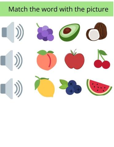 Listening fruit