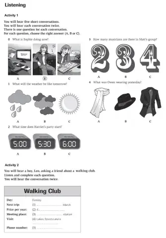 Ket listening practice