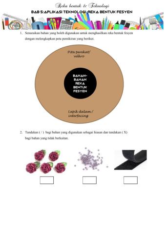 Rbt tingkatan 1- Reka bentuk fesyen