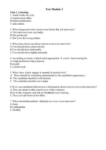 Spotlight 9 Module 3