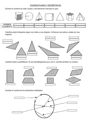 Figuras planas y geométricas