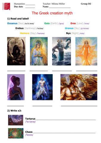 Greek Creation Myth