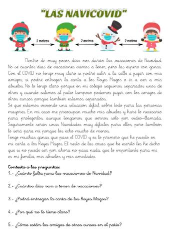 Comprensión Lectora NAVICOVID