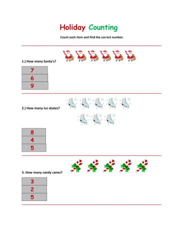 Holiday Counting-3