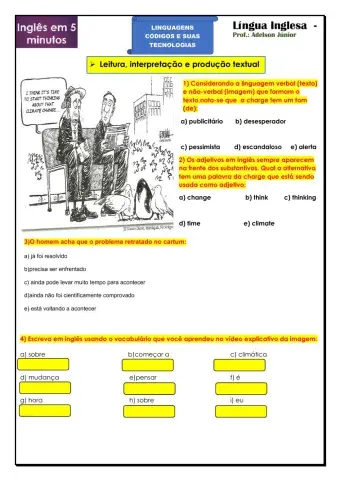 5 minutes English - leitura