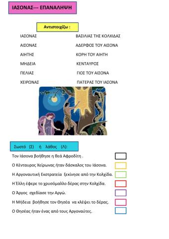 Επαναληψη :ιασονας