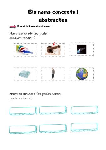 Noms concrets i abstractes