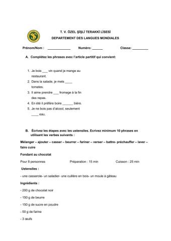 Classes 10eme -1er gr                                                                                                                                                                   semai̇ne 7  (12-16 octobre )