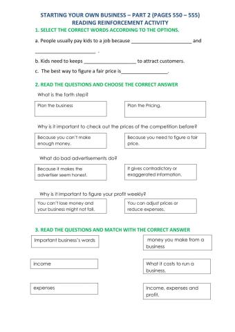 Starting your Own Business 2