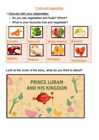 Fruits and Vegetables