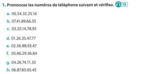 Le numéro de téléphone - 1