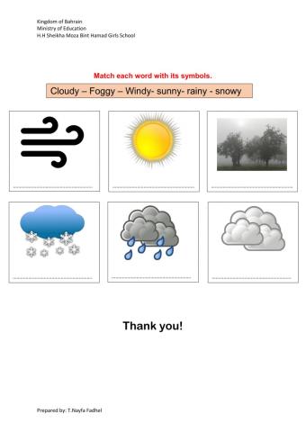 Words related to weather
