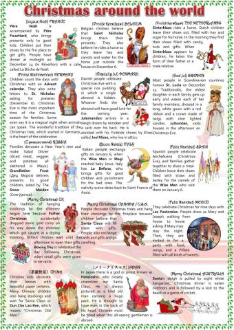 Christmas traditions