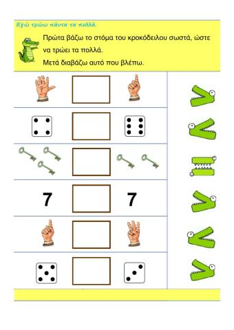 Σύγκριση ποσοτήτων