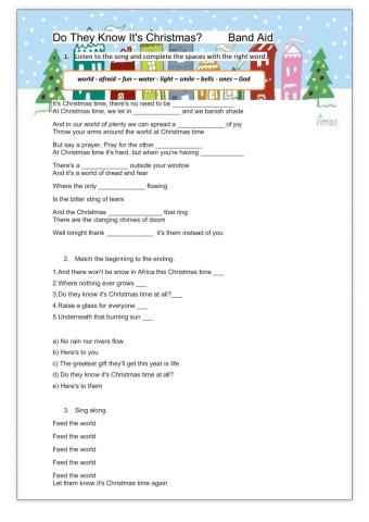 Do they know it-s Christmas