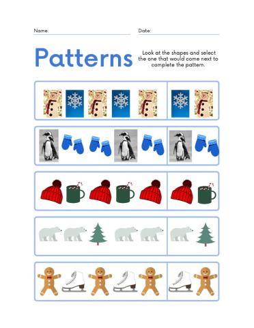 Winter pattern