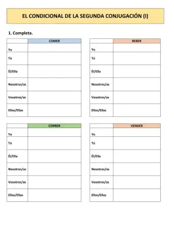 Condicional simple 2ª C, 5º EPO